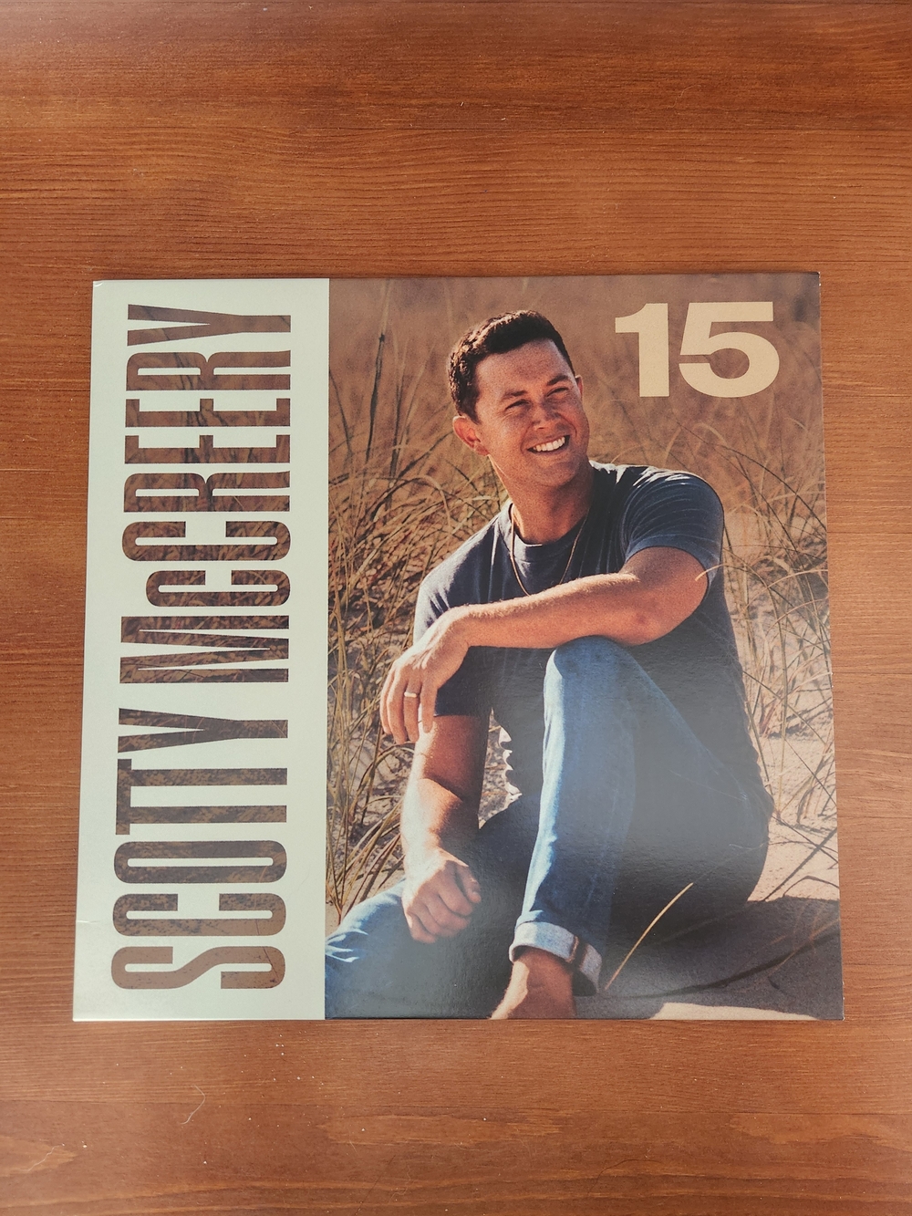 Autographed Scotty McCreery "15" Vinyl Record With Poster